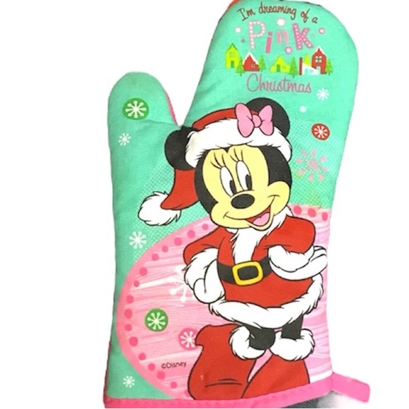 Disney Other - Christmas disney Minnie Mouse oven mitt